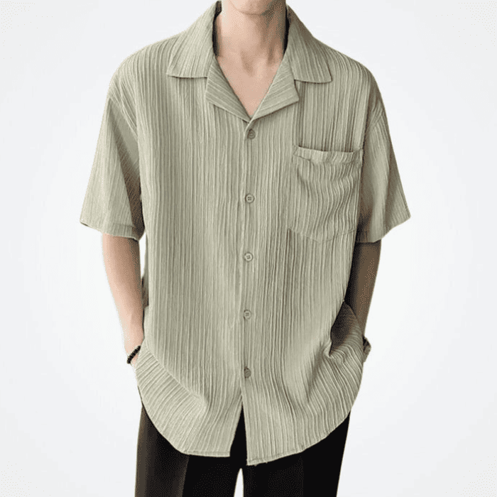 Camisa Masculina Manga Curta Lortt