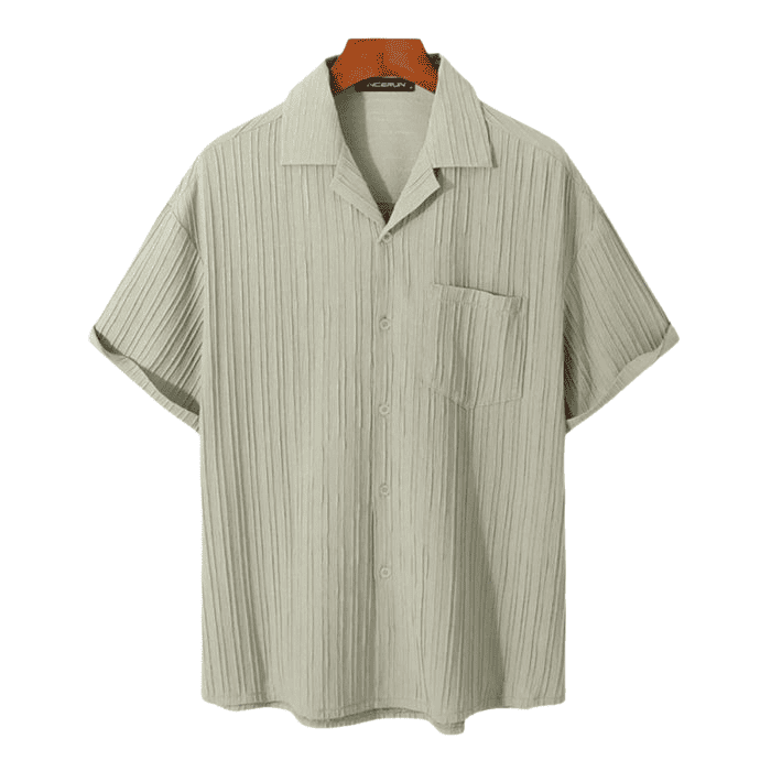 Camisa Masculina Manga Curta Lortt