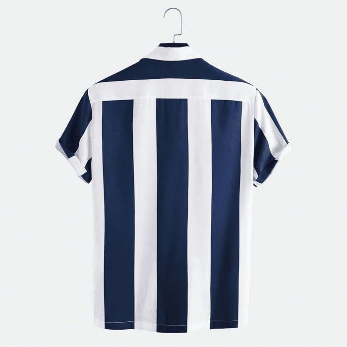 Camisa Lortt Casual Masculina Listrada