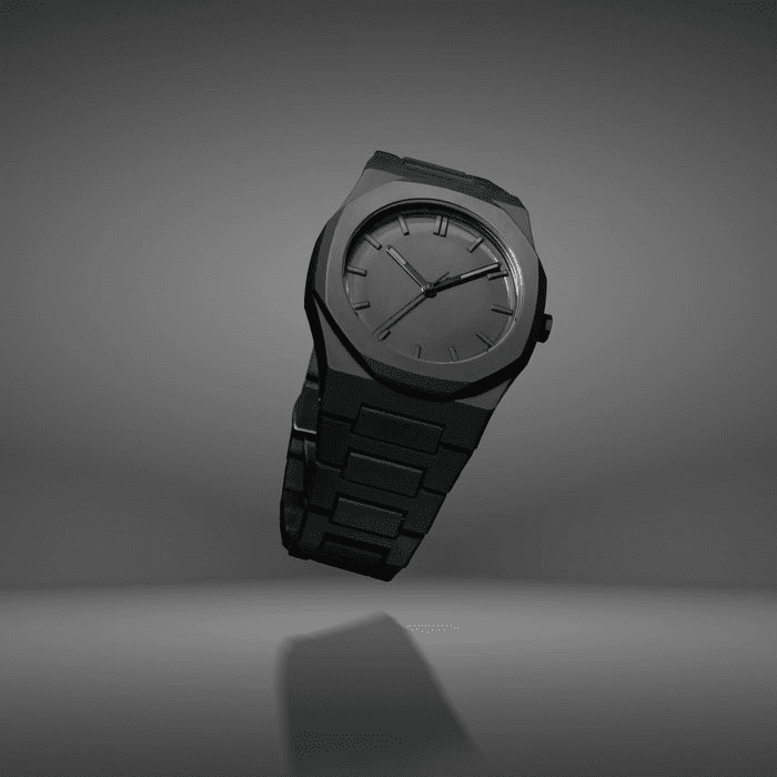 Relógio Masculino Lortt Black Phantom
