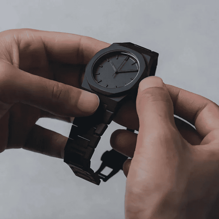 Relógio Masculino Lortt Black Phantom