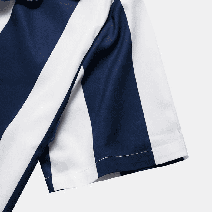 Camisa Lortt Casual Masculina Listrada