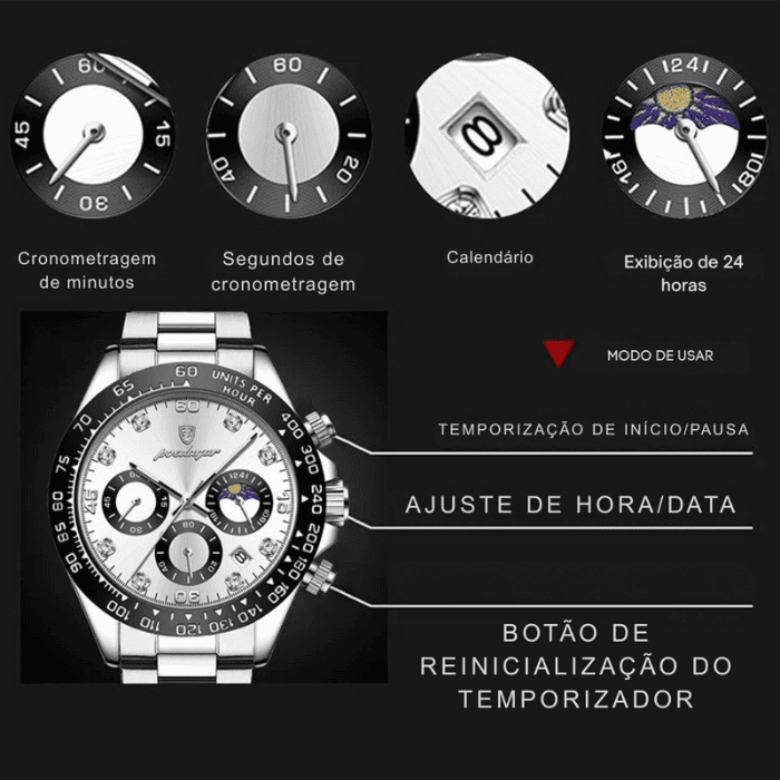 Relógio Masculino Dayhero