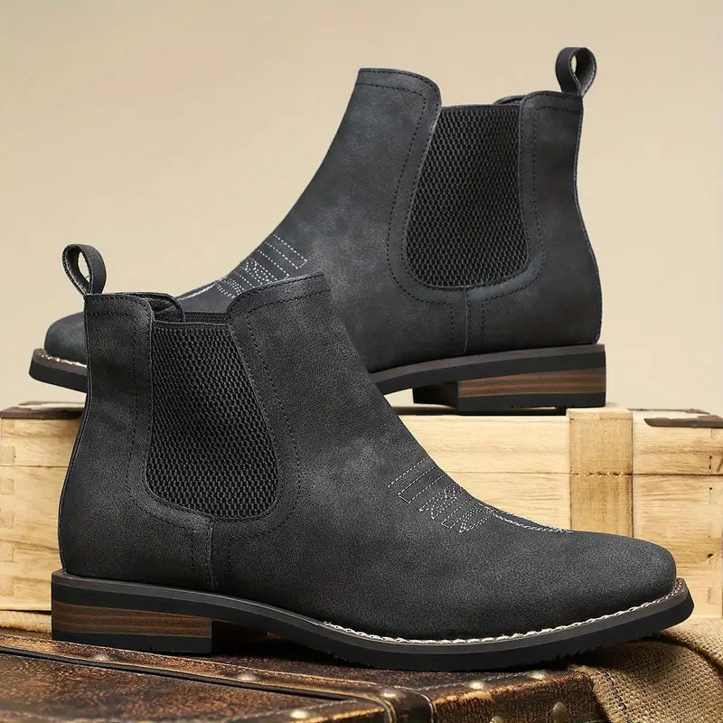 Henrik - Botas clásicas de piel para hombre