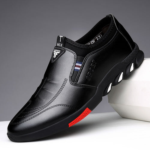 Tênis Masculino Confortável de Couro Madrid