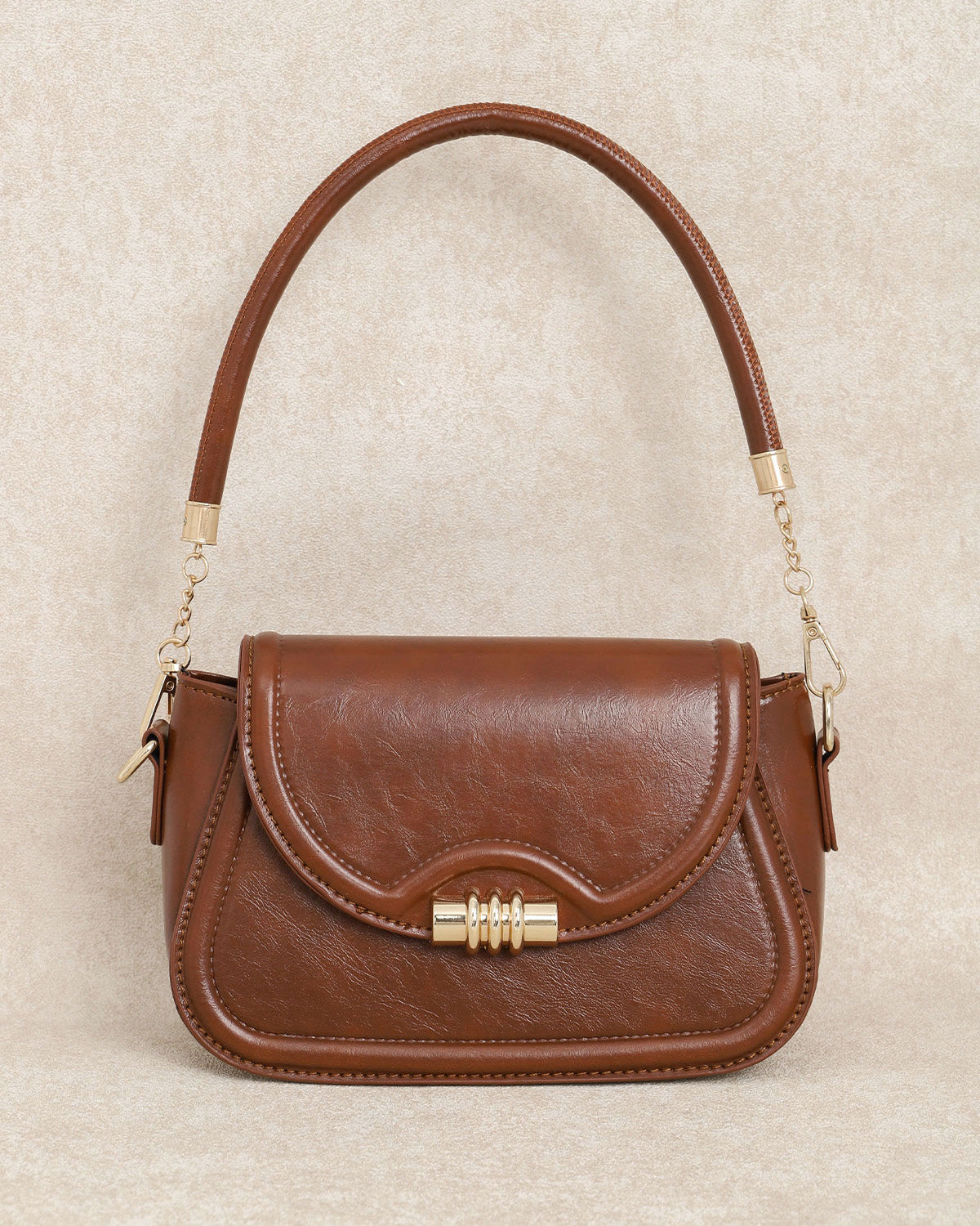 Bolso de hombro tipo bandolera minimalista urbano para mujer