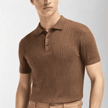 Camiseta Polo Masculina Tricot