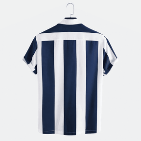 Camisa Lortt Casual Masculina Listrada