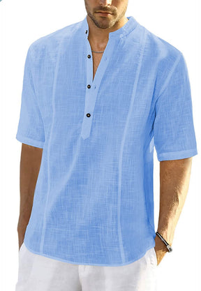 Mangas de Camisa de Lino para Hombre.