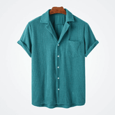 Camisa Masculina Manga Curta San Martín