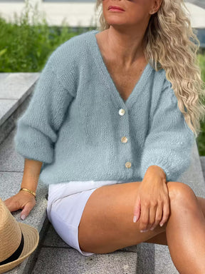 Hozanna - Jersey De Manga Larga De Punto Con Botones