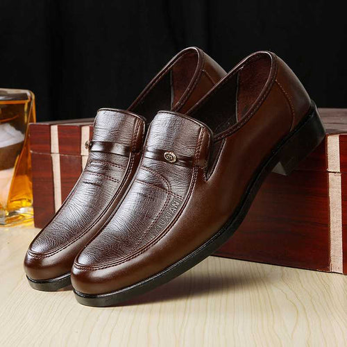 Sapato Masculino Social de Couro - Marrom