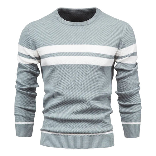 Suéter Masculino Pullover Mallorca - Cinza