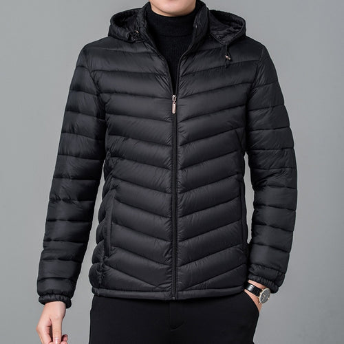 Jaqueta Puffer Masculina Mônaco - Preto