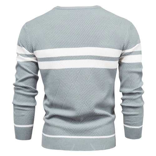 Suéter Masculino Pullover Mallorca - Cinza