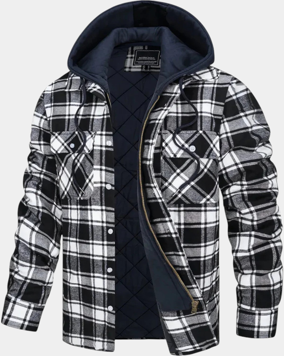 Gonzalo | Abrigo cálido de mezcla de lana premium