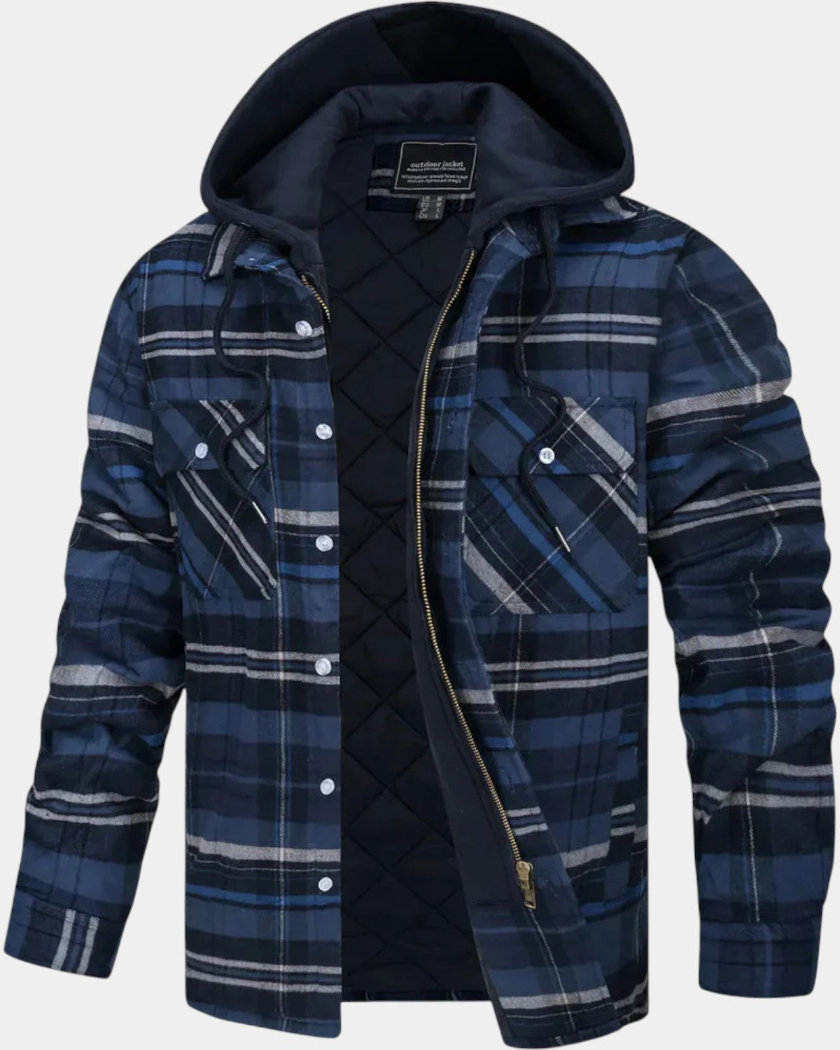 Gonzalo | Abrigo cálido de mezcla de lana premium