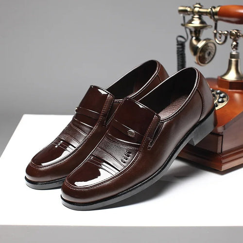 Sapato Masculino Social de Couro - Marrom