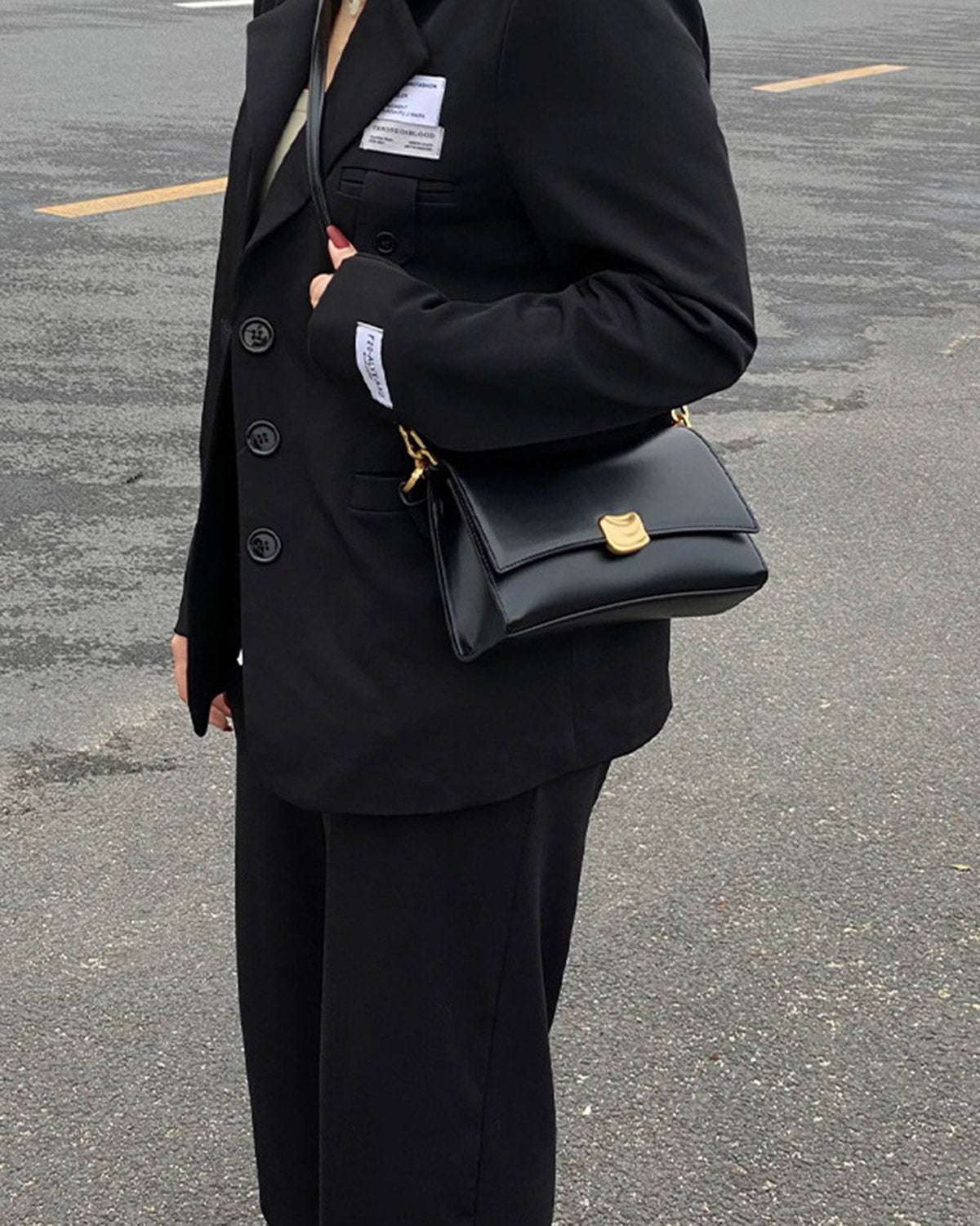 Bolsos femeninos elegantes color negro