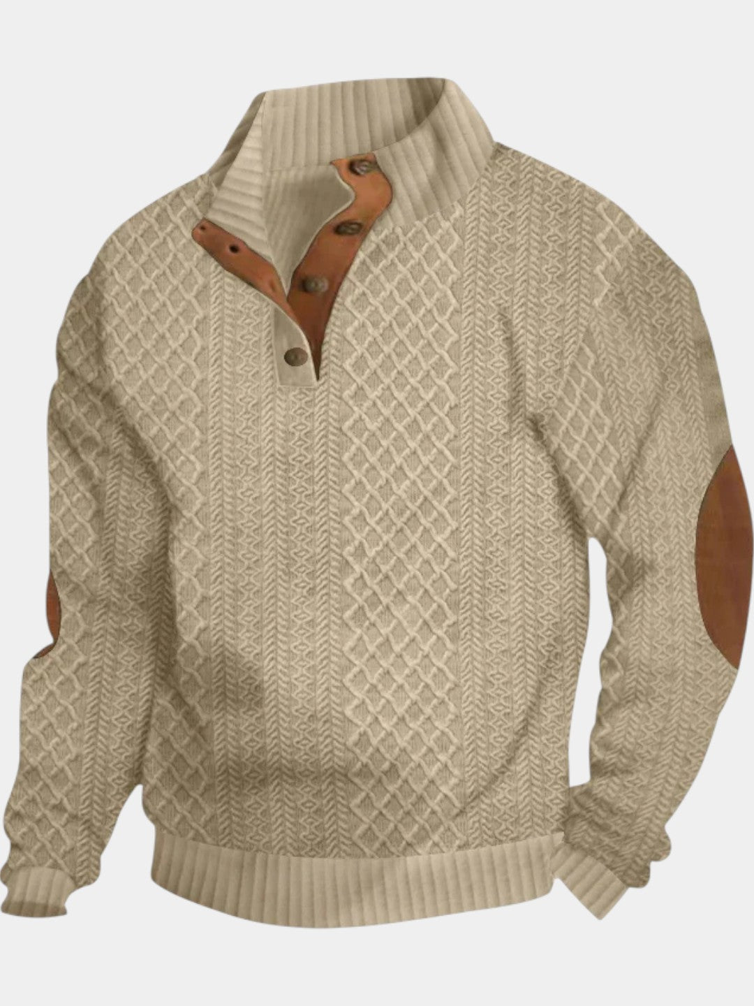 Javier | Suéter Retro de Confort Clásico